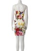Dolce & Gabbana Floral Print Mini Dress