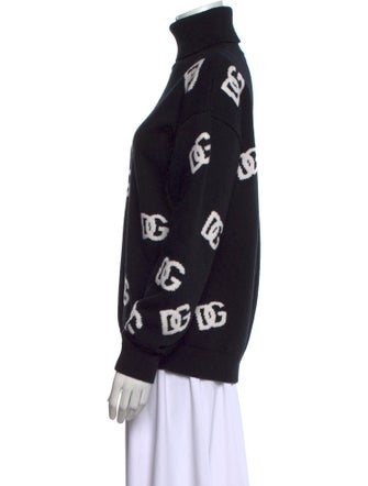 Dolce & Gabbana Virgin Wool Printed Sweater