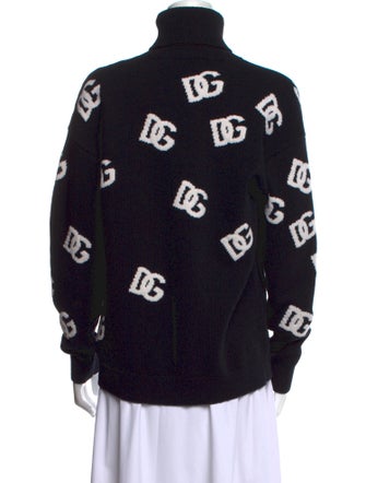 Dolce & Gabbana Virgin Wool Printed Sweater