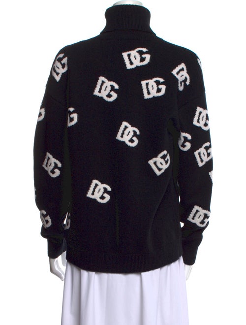 Dolce & Gabbana Virgin Wool Printed Sweater