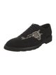 Dolce & Gabbana Suede Embroidered Accent Oxfords