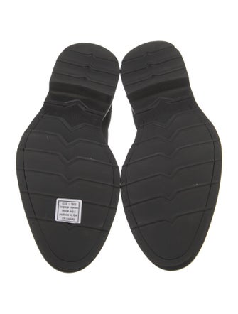 Dolce & Gabbana Suede Embroidered Accent Oxfords