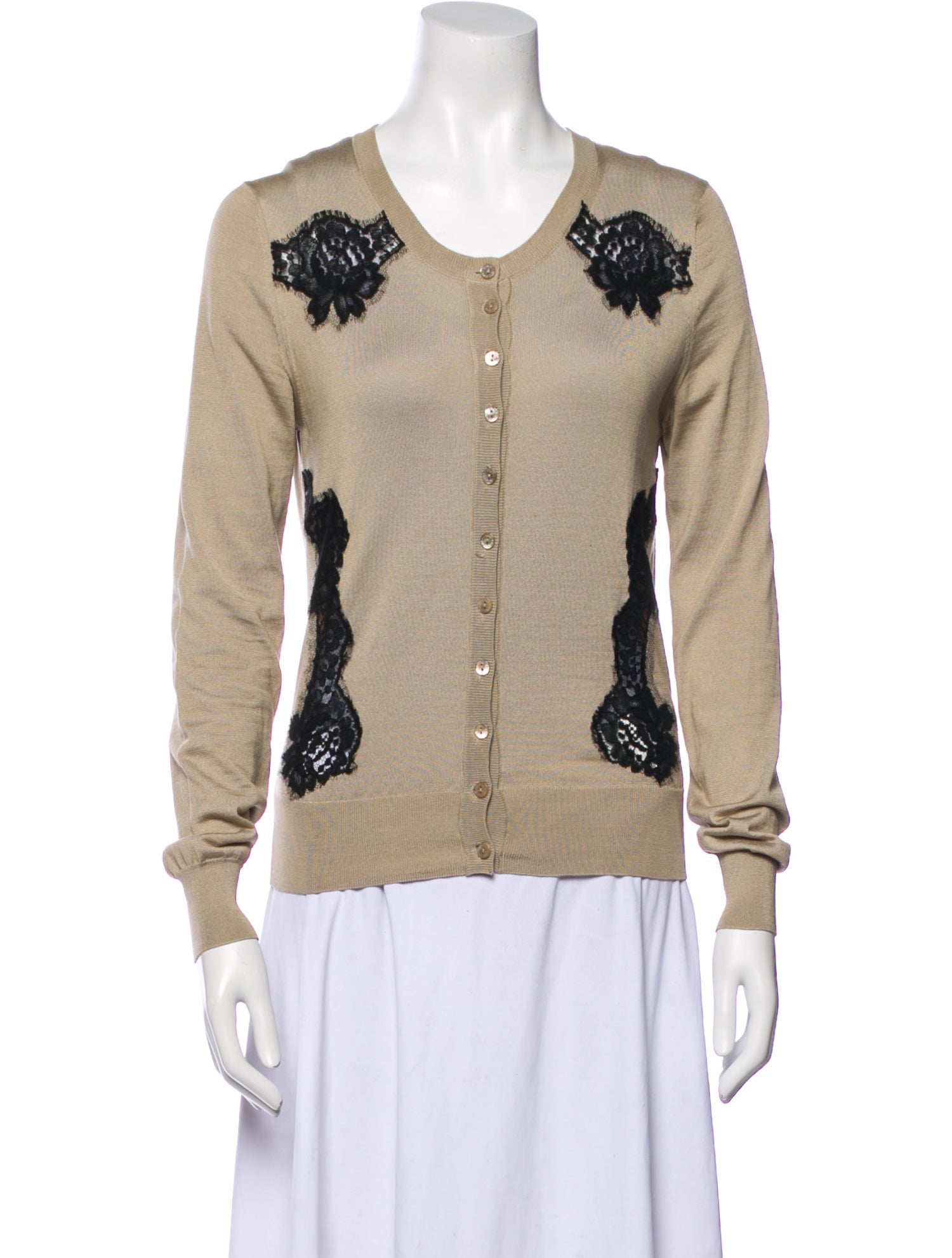 Dolce & Gabbana Silk Printed Sweater