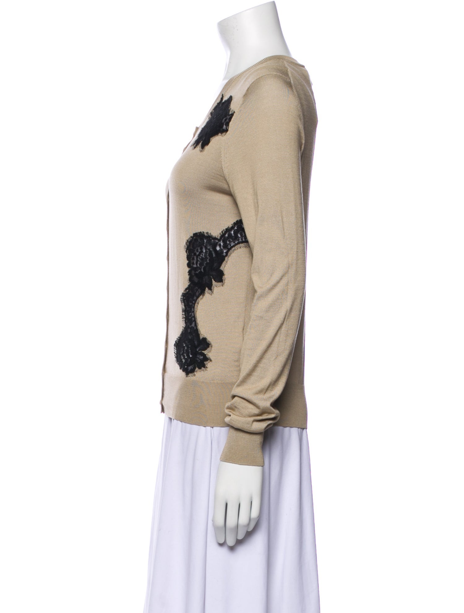 Dolce & Gabbana Silk Printed Sweater