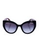 Dolce & Gabbana Cat-Eye Gradient Sunglasses