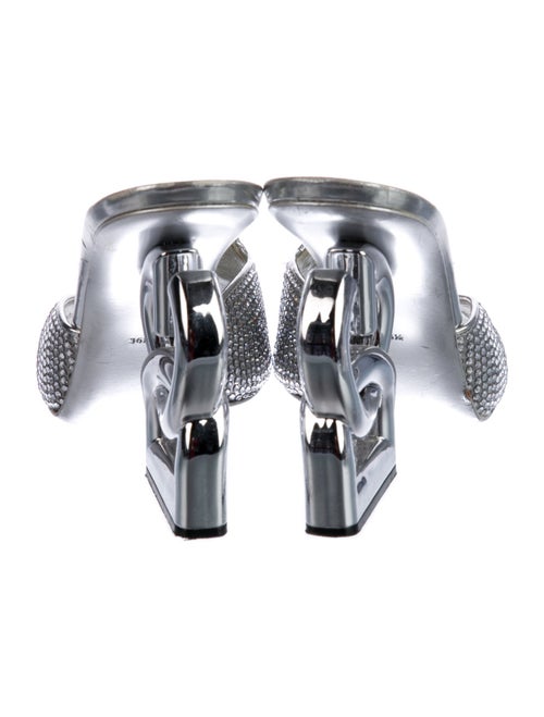 Dolce & Gabbana Crystal Crystal Embellishments Slides