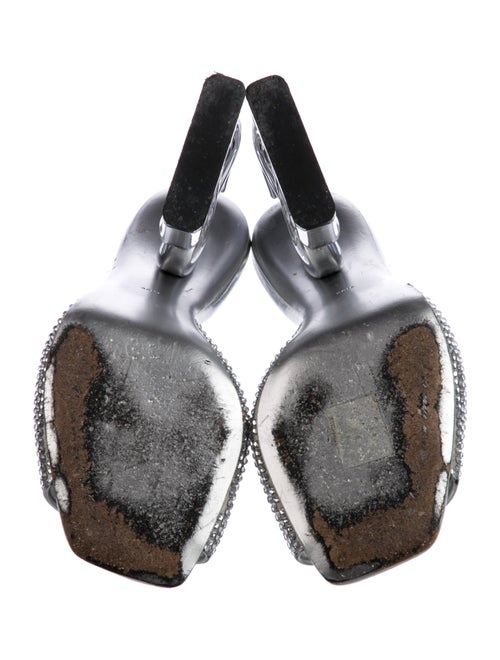 Dolce & Gabbana Crystal Crystal Embellishments Slides