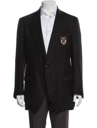 Dolce & Gabbana Linen Peacoat