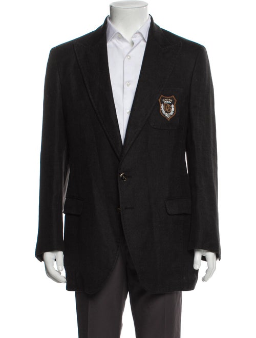 Dolce & Gabbana Linen Peacoat