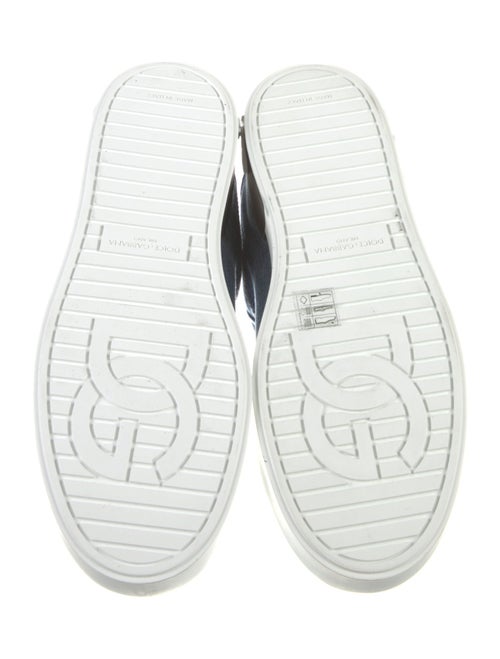 Dolce & Gabbana Denim Distressed Accents Sneakers
