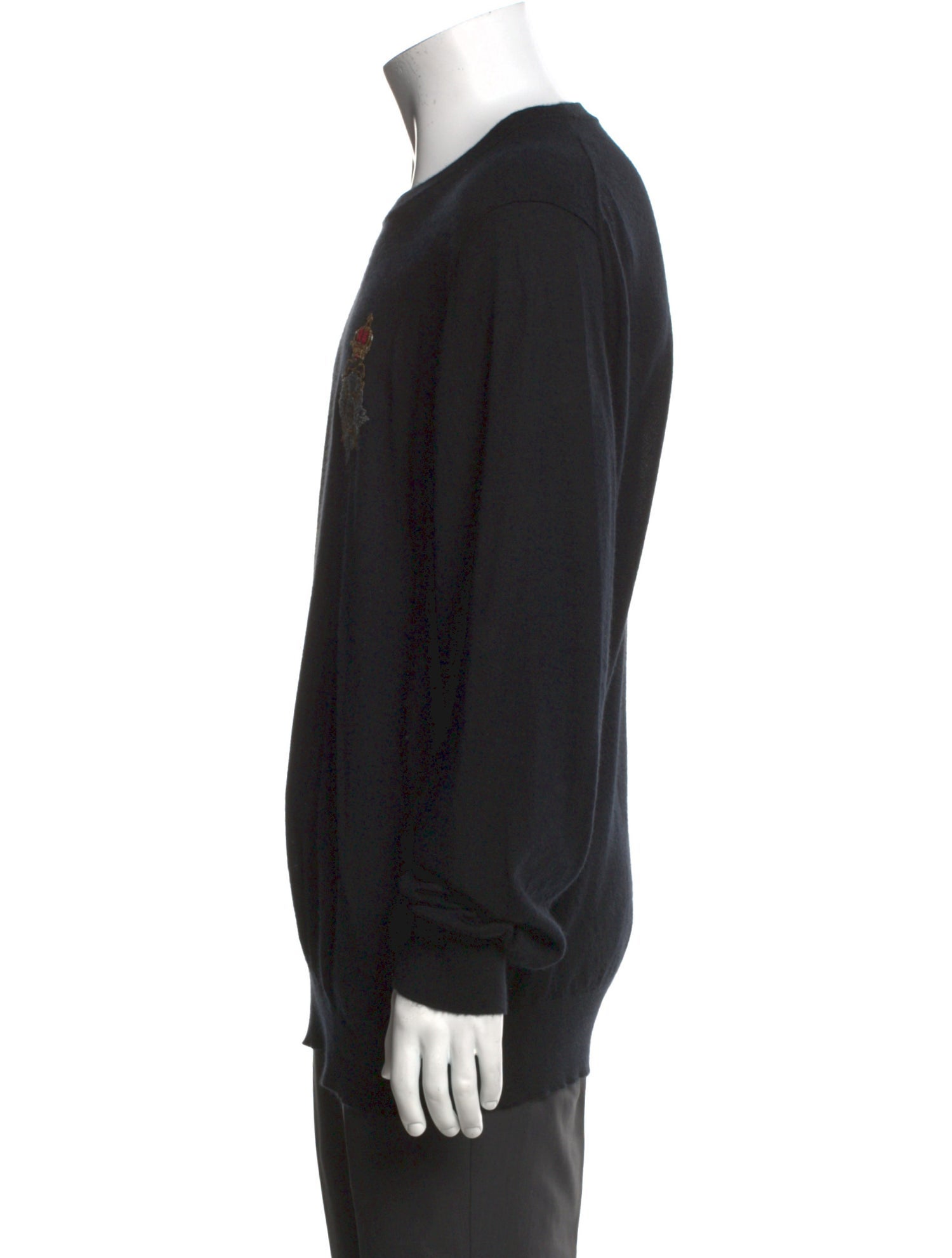 Dolce & Gabbana Cashmere Graphic Print Pullover