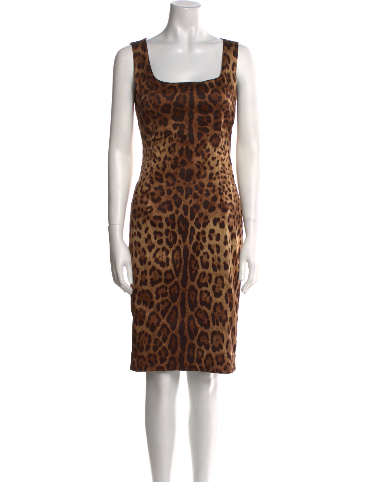 Dolce & Gabbana Silk Knee-Length Dress