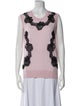 Dolce & Gabbana Cashmere Lace Pattern Sweater