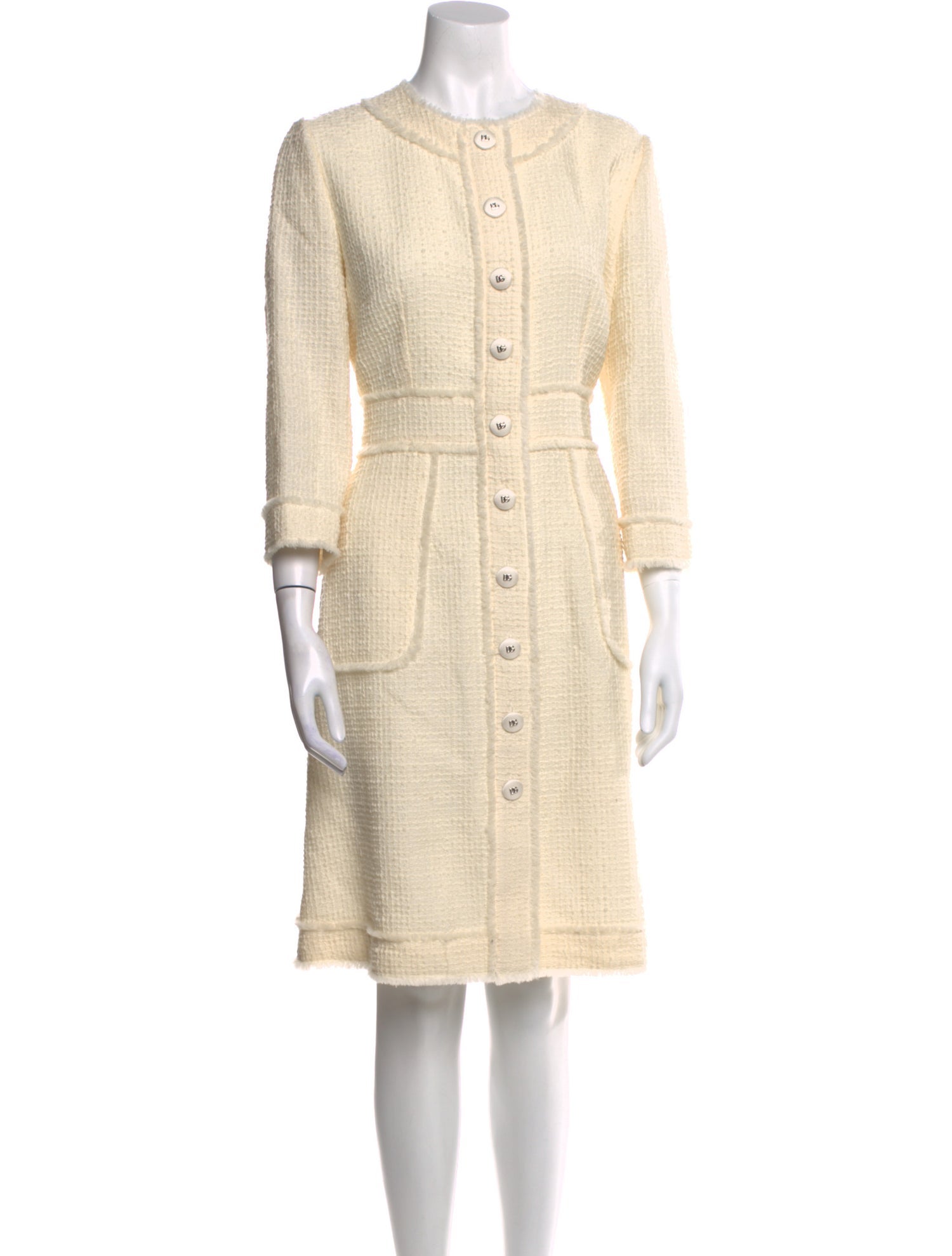 Dolce & Gabbana Wool Mini Dress