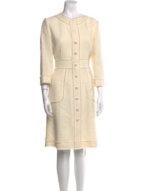 Dolce & Gabbana Wool Mini Dress