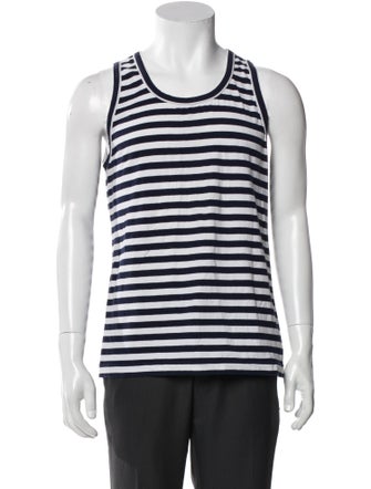 Dolce & Gabbana Striped Scoop Neck T-Shirt