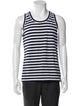 Dolce & Gabbana Striped Scoop Neck T-Shirt