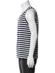 Dolce & Gabbana Striped Scoop Neck T-Shirt