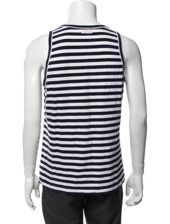 Dolce & Gabbana Striped Scoop Neck T-Shirt