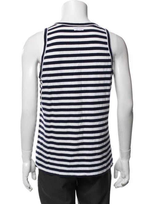 Dolce & Gabbana Striped Scoop Neck T-Shirt