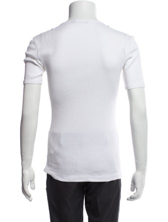 Dolce & Gabbana Crew Neck Short Sleeve Henley