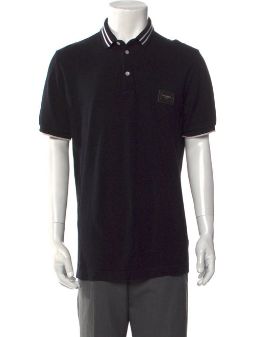 Dolce & Gabbana Collar Short Sleeve Polo Shirt