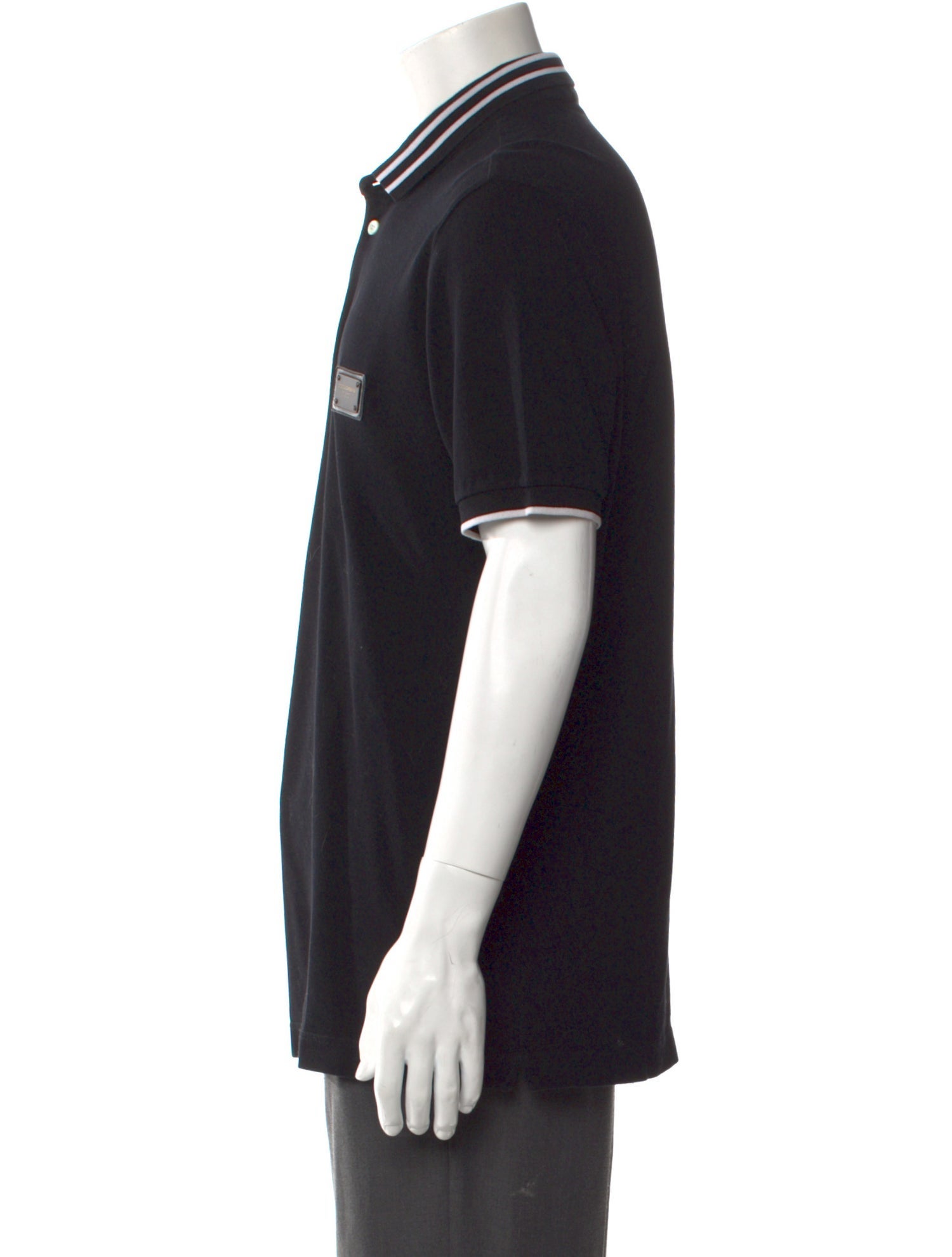 Dolce & Gabbana Collar Short Sleeve Polo Shirt