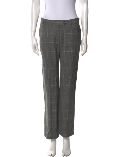 Dolce & Gabbana Virgin Wool Straight Leg Pants