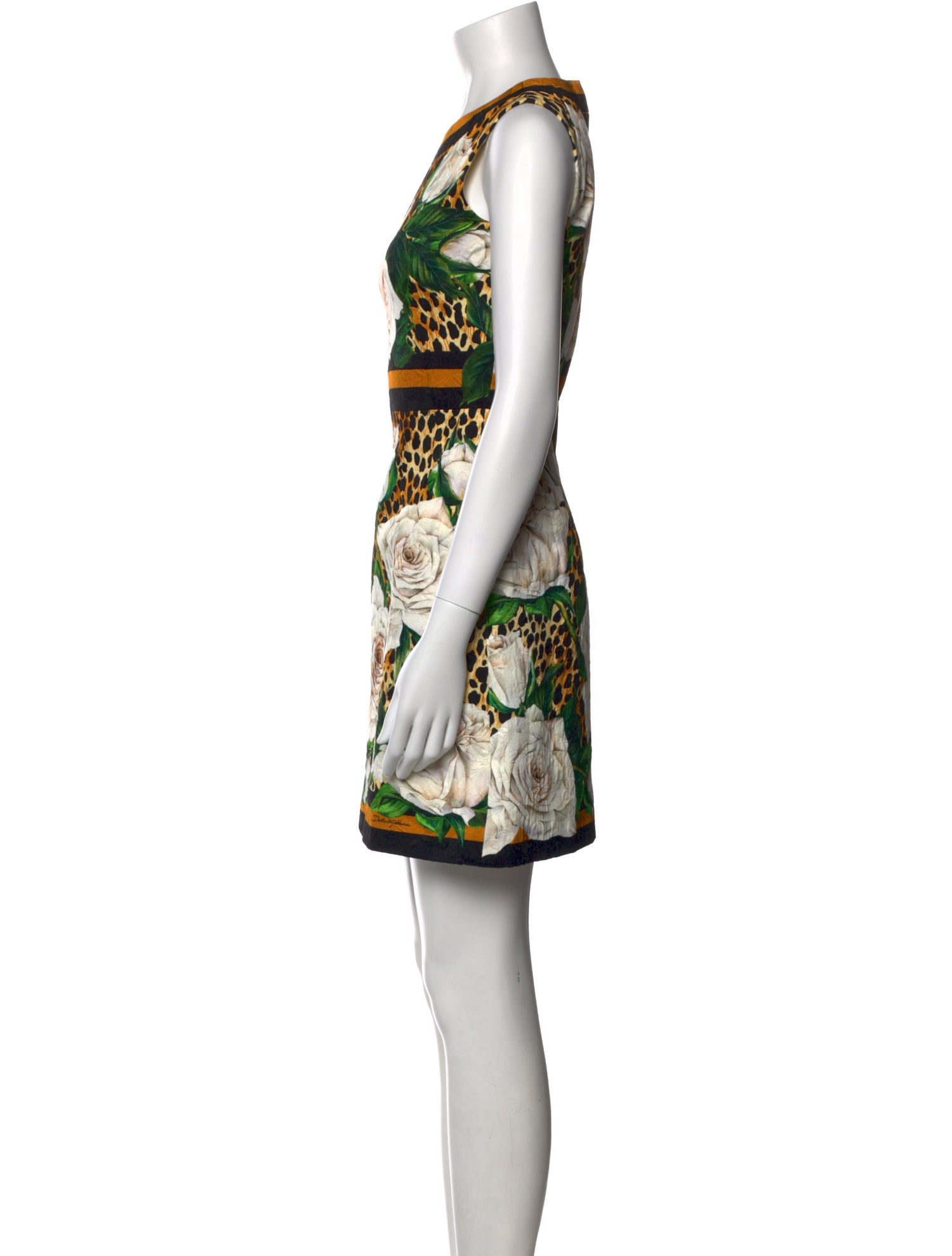 Dolce & Gabbana Printed Mini Dress
