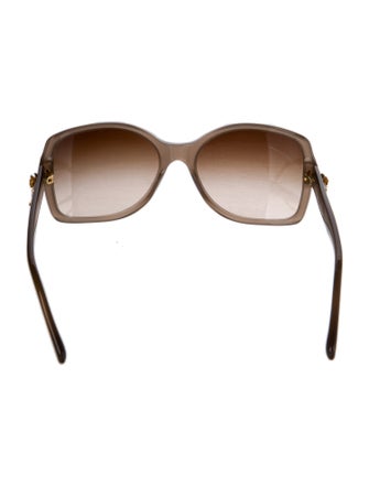 Dolce & Gabbana Oversize Gradient Sunglasses