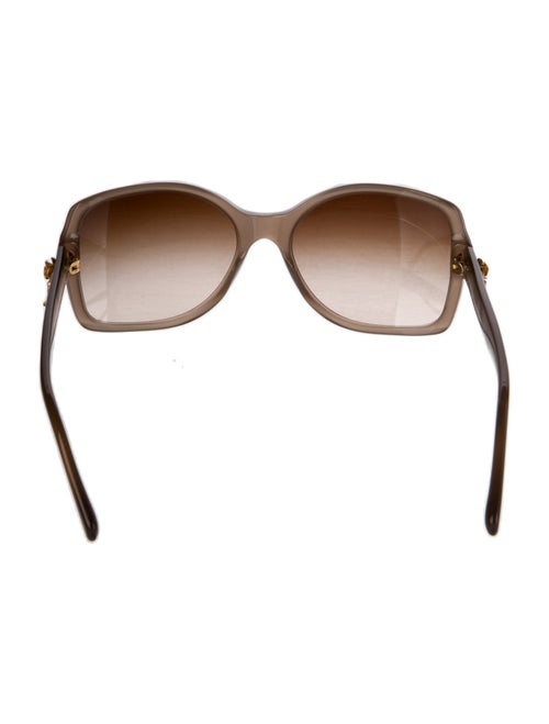 Dolce & Gabbana Oversize Gradient Sunglasses