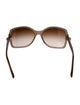 Dolce & Gabbana Oversize Gradient Sunglasses