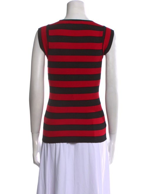 Dolce & Gabbana Silk Striped T-Shirt