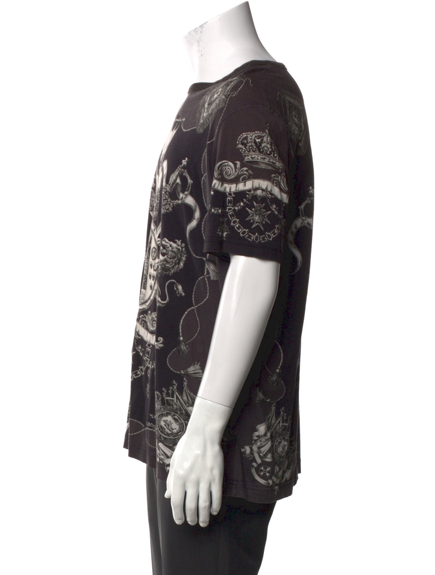 Dolce & Gabbana Graphic Print Crew Neck T-Shirt