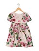 Dolce & Gabbana Cotton Floral Print Dress