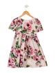 Dolce & Gabbana Cotton Floral Print Dress
