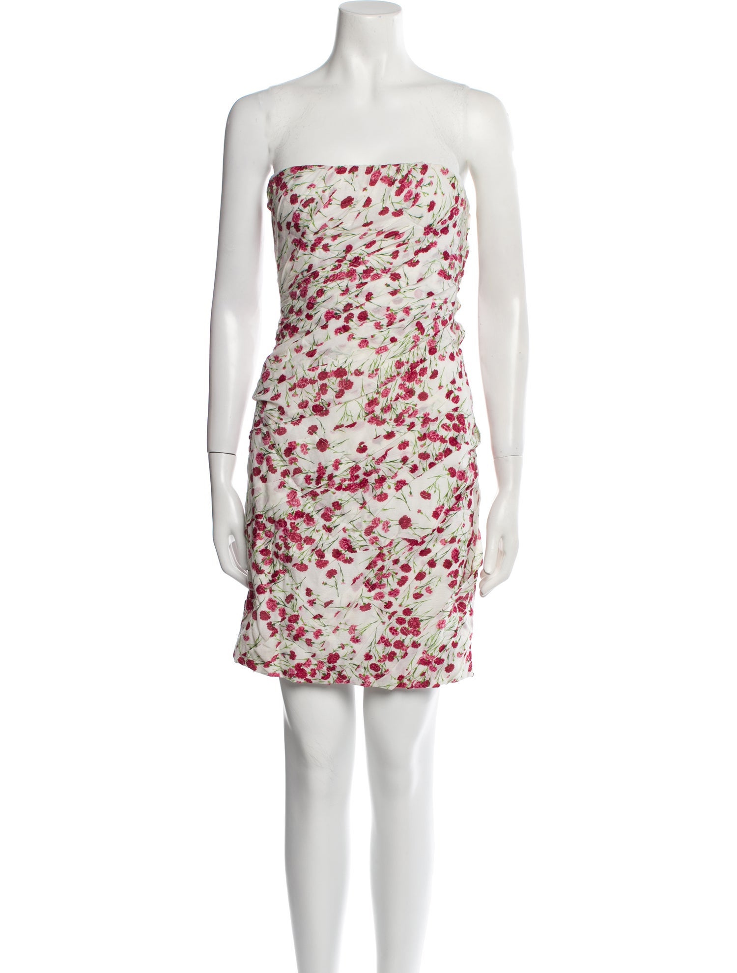 Dolce & Gabbana Floral Print Mini Dress