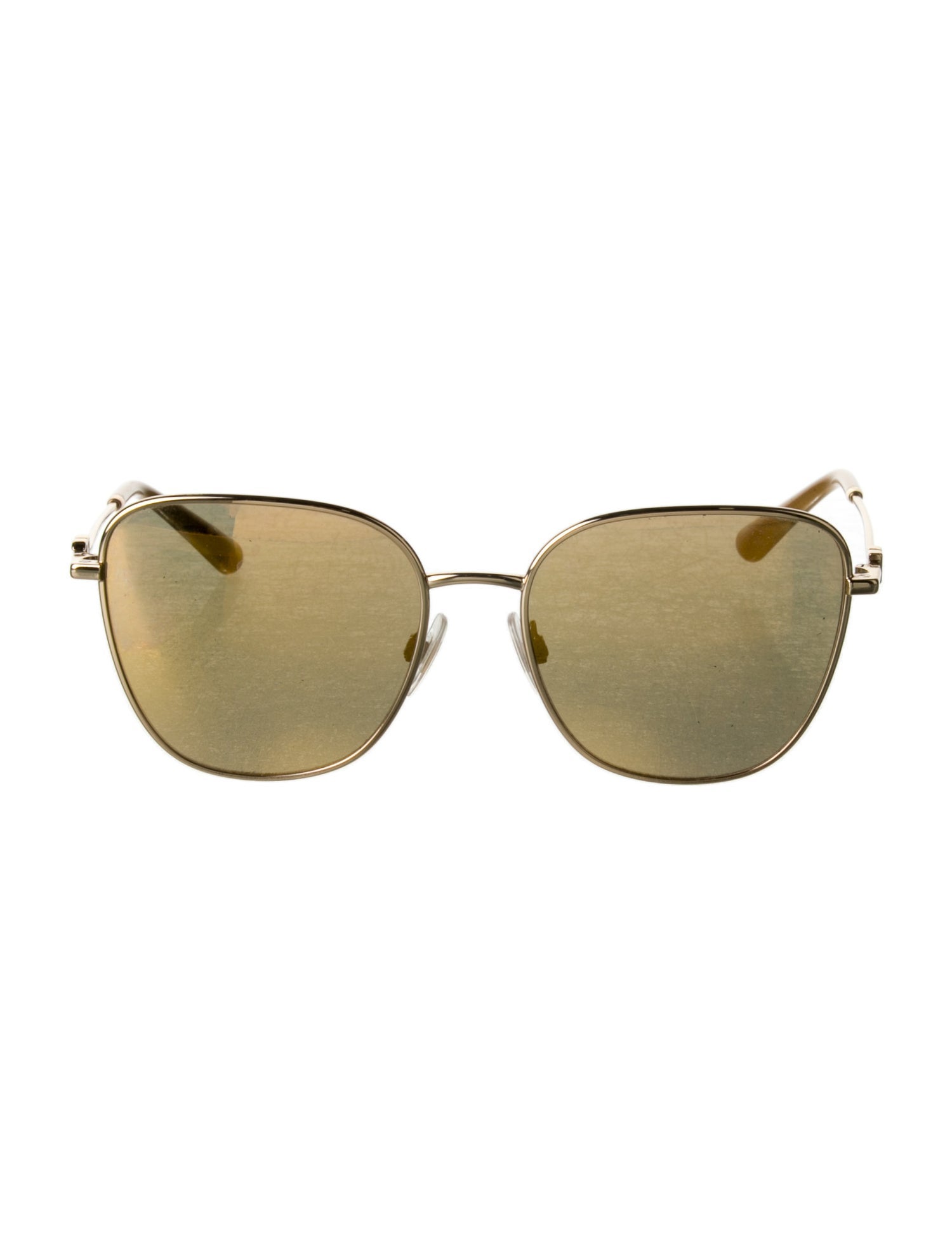 Dolce & Gabbana Aviator Mirrored Sunglasses