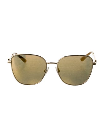 Dolce & Gabbana Aviator Mirrored Sunglasses