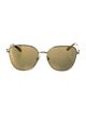 Dolce & Gabbana Aviator Mirrored Sunglasses