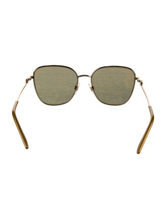 Dolce & Gabbana Aviator Mirrored Sunglasses