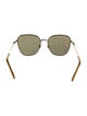 Dolce & Gabbana Aviator Mirrored Sunglasses