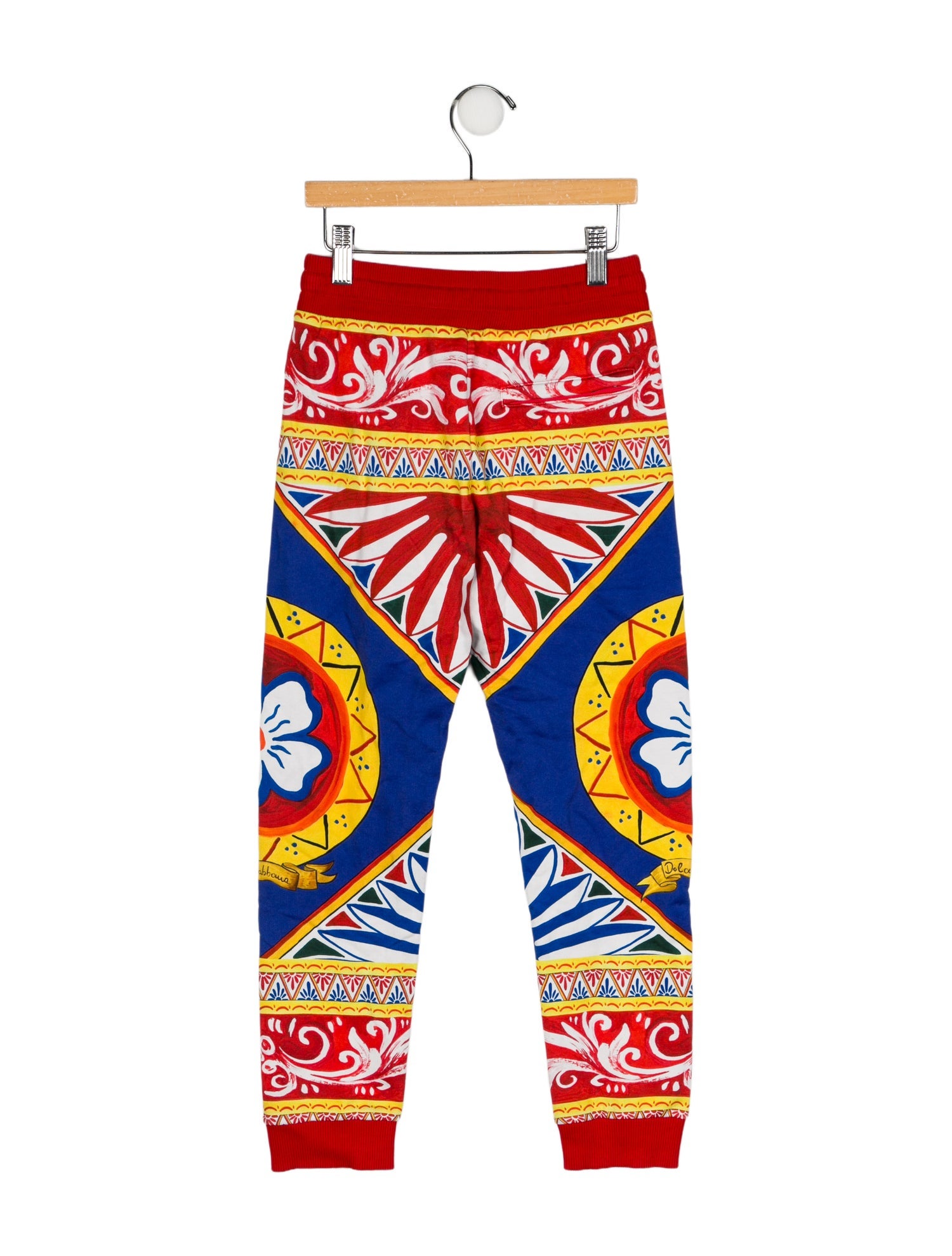 Dolce & Gabbana Girls' Patterned Printed Sweatpants