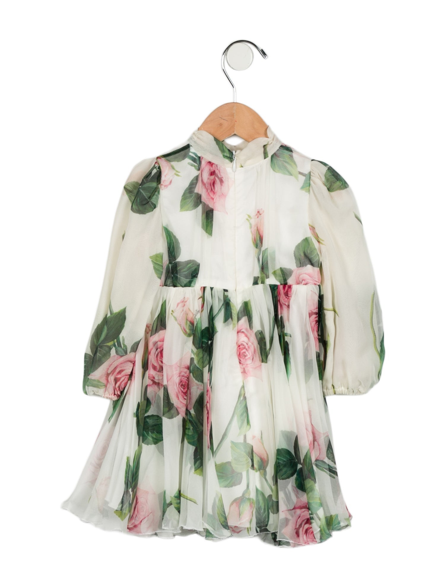 Dolce & Gabbana Silk Floral Print Dress