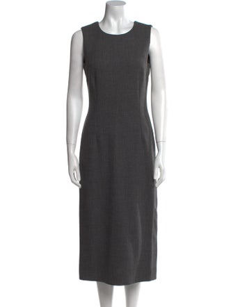 Dolce & Gabbana Wool Midi Length Dress
