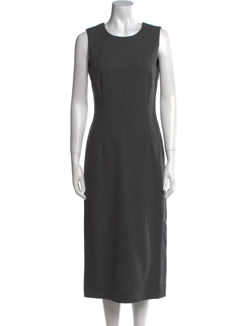 Dolce & Gabbana Wool Midi Length Dress