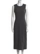 Dolce & Gabbana Wool Midi Length Dress