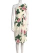 Dolce & Gabbana Silk Knee-Length Dress