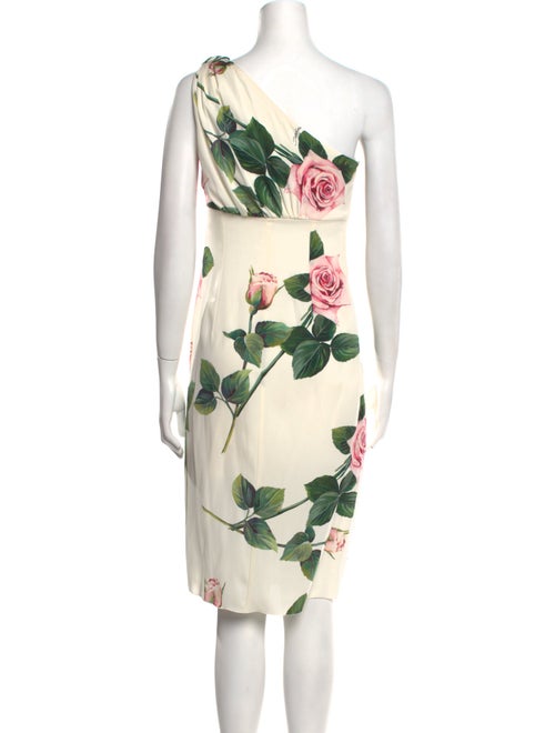 Dolce & Gabbana Silk Knee-Length Dress