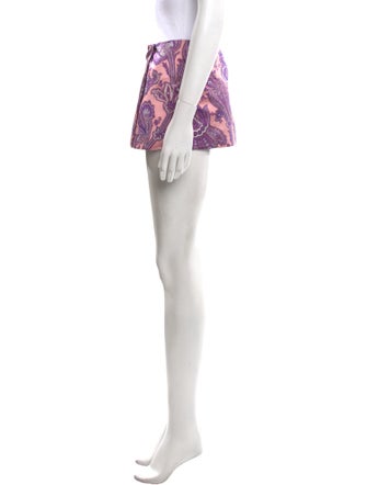 Dolce & Gabbana Silk Mini Skirt